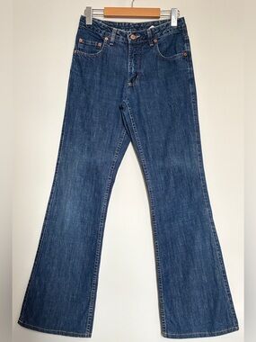 Vintage Manager X Flare Bootcut Jeans Blue Denim Made In Canada W27 L32